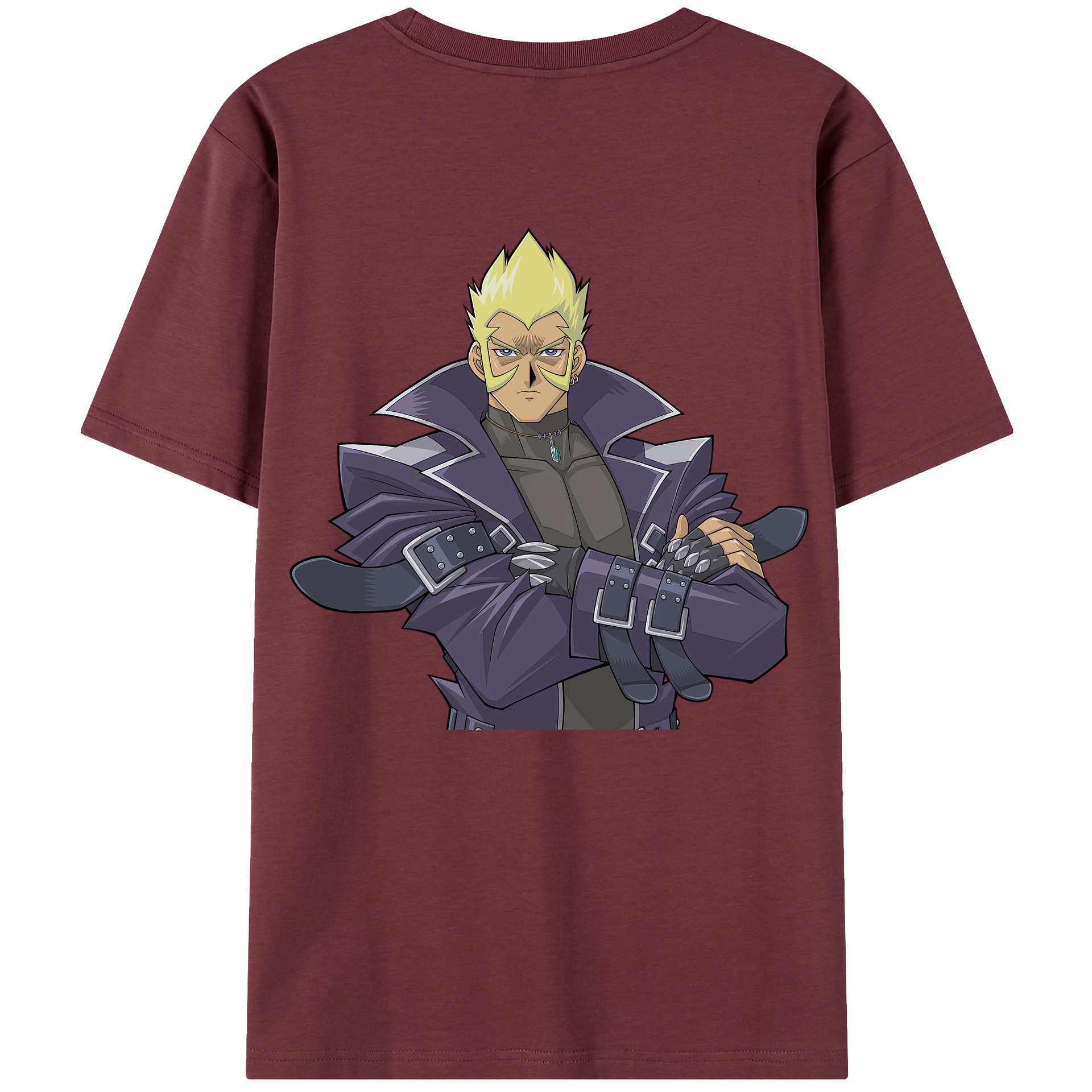 （画像用） 遊☆戯☆王 Yu-Gi-Oh! 綿100％半袖Tシャツ（背面プリント）